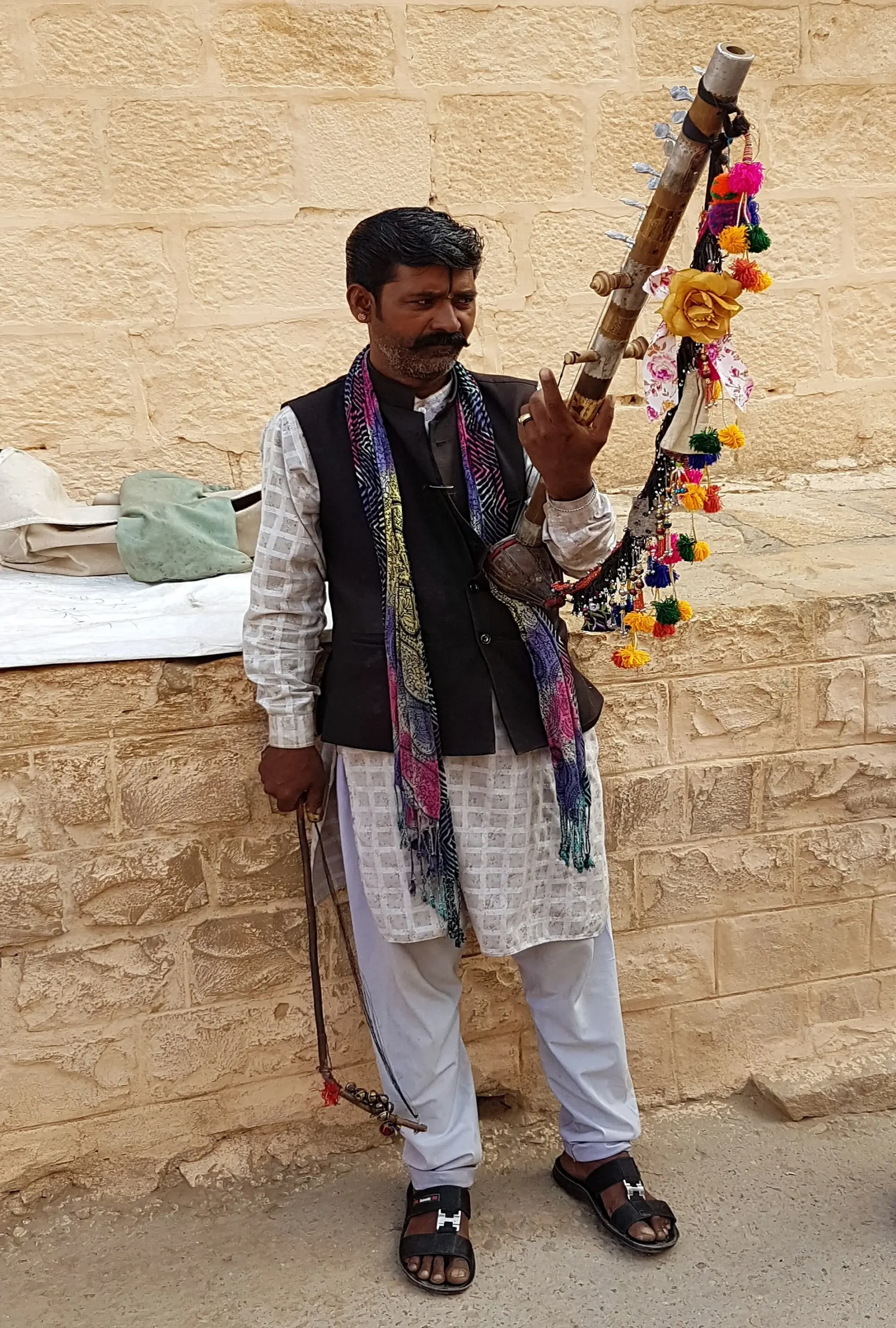 Shiva Tandava Stotram: Lyrics, Meaning and Ravana's Story 10 A musician playing the ravanahatha, the bowed instrument named after Ravana, in Jaisalmer