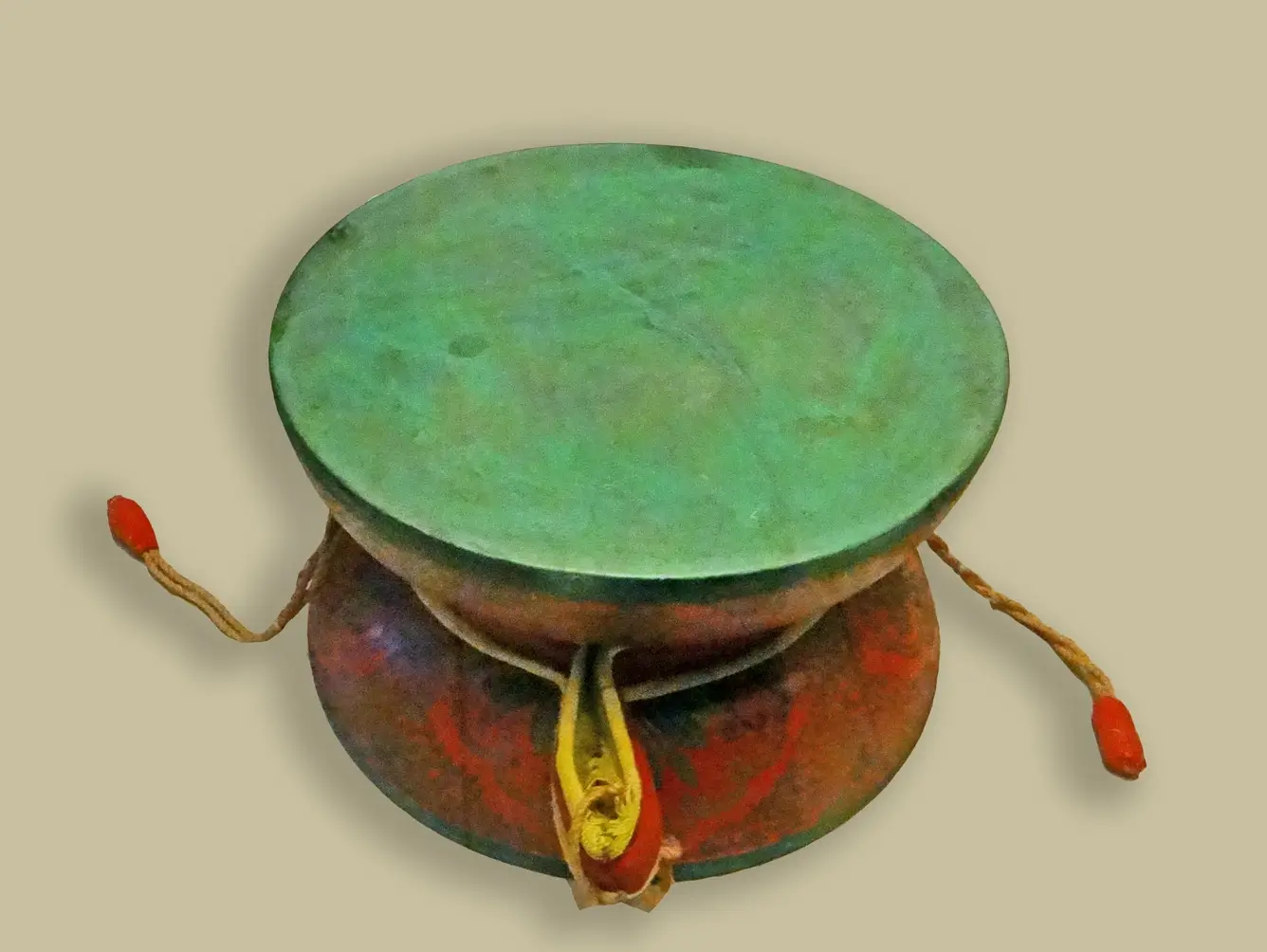 Shiva Tandava Stotram: Lyrics, Meaning and Ravana's Story 7 A damaru, the small two-headed drum of Shiva whose beat opens the Shiva Tandava Stotram